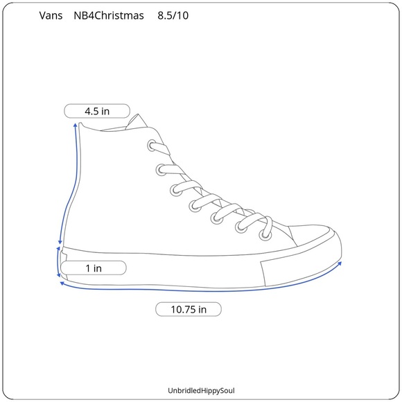 Vans SK8-HI Nightmare Before Christmas Size M 8.5/W 10 - Picture 16 of 16